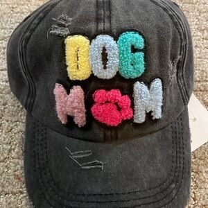 Embroidered Dog Mom Cap